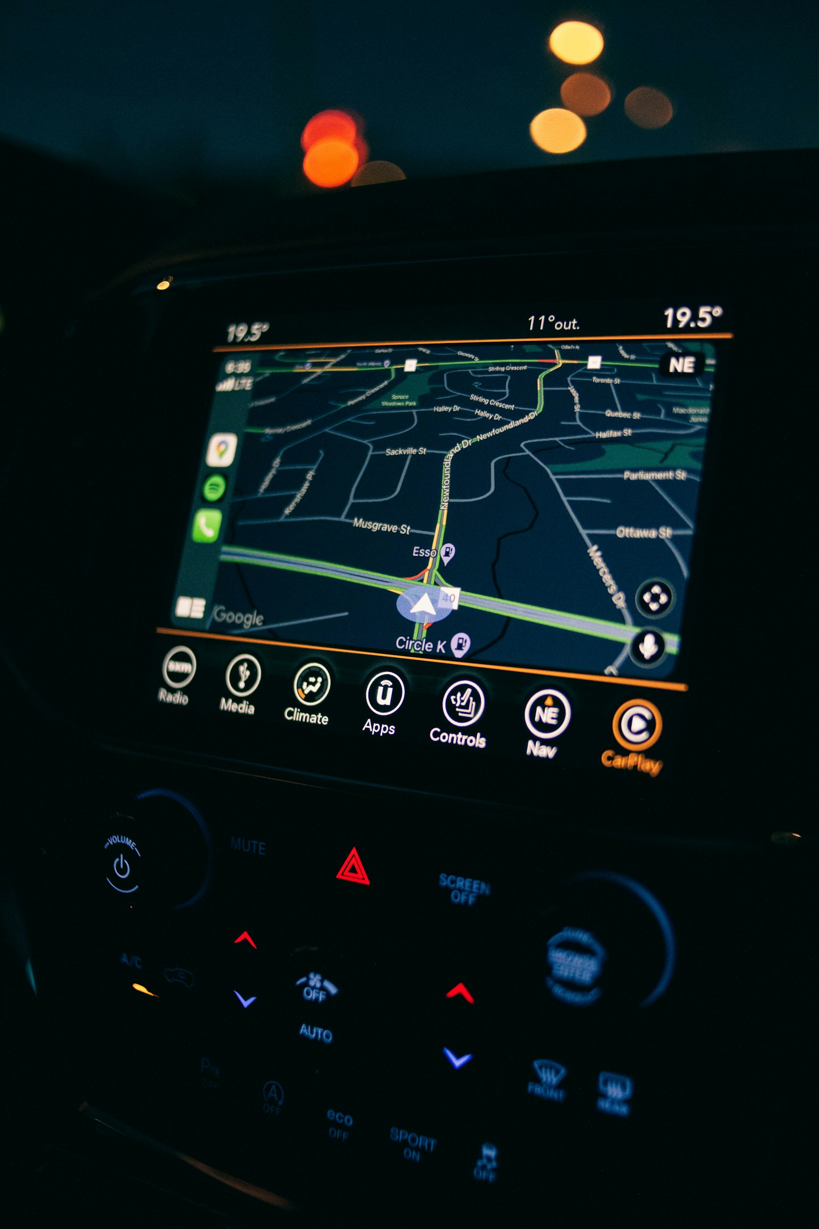 Monitoreo de ruta por GPS (foto de referencia)